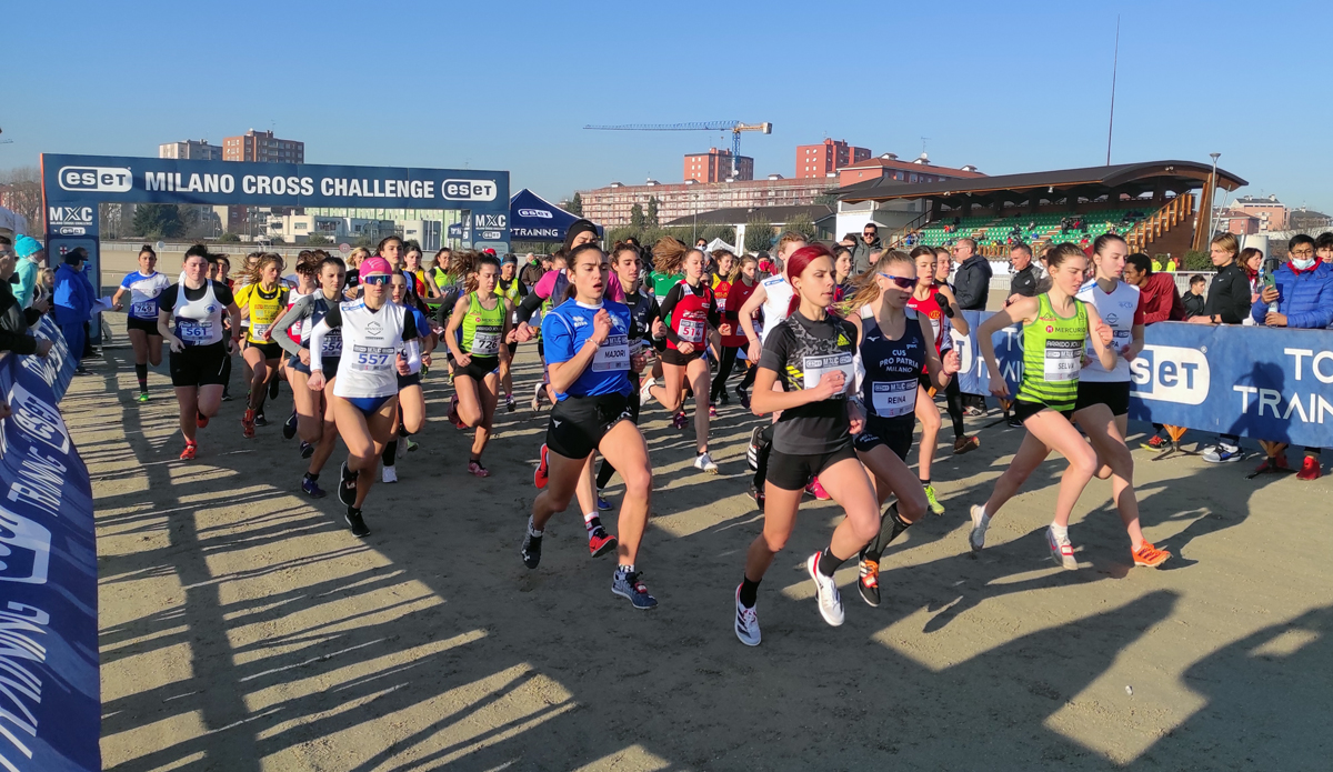 milano cross challenge 2021 start donne