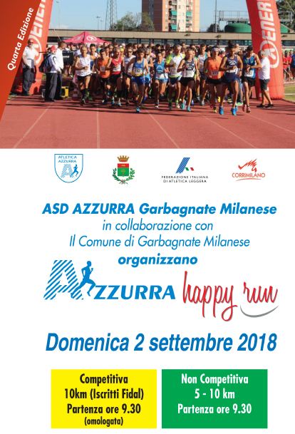 azzurra happy run2018